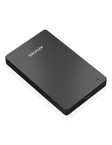 AISENS ASE-2542B caja para disco duro externo Caja de disco duro (HDD) Negro 2.5"