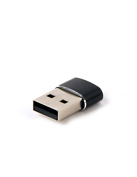 Gembird A-USB2-AMCF-02 cambiador de género para cable USB A USB C Negro