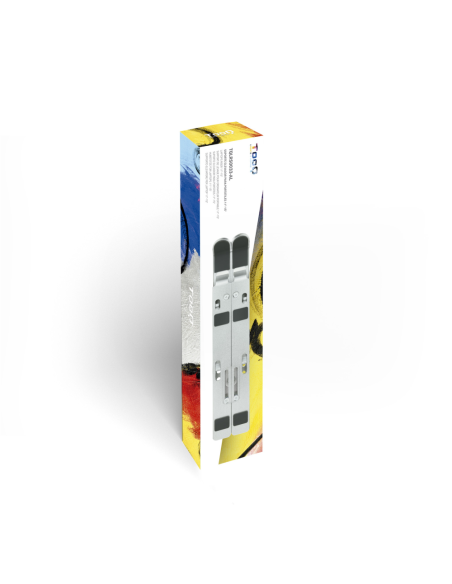 TooQ TQLRS0033-AL soporte para ordenador portátil Soporte para ordenador portátil y tableta Plata 38,1 cm (15")