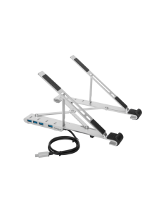 Targus AWU100205GL soporte para ordenador portátil Plata 39,6 cm (15.6") 2