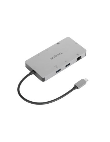 Targus DOCK423EU base para portátil y replicador de puertos Alámbrico USB 3.2 Gen 1 (3.1 Gen 1) Type-C Plata