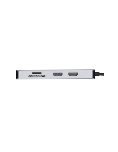 Targus DOCK423EU base para portátil y replicador de puertos Alámbrico USB 3.2 Gen 1 (3.1 Gen 1) Type-C Plata