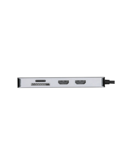 Targus DOCK423EU base para portátil y replicador de puertos Alámbrico USB 3.2 Gen 1 (3.1 Gen 1) Type-C Plata