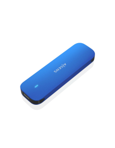 AISENS ASM2-026BLU caja para disco duro externo Caja externa para unidad de estado sólido (SSD) Azul M.2