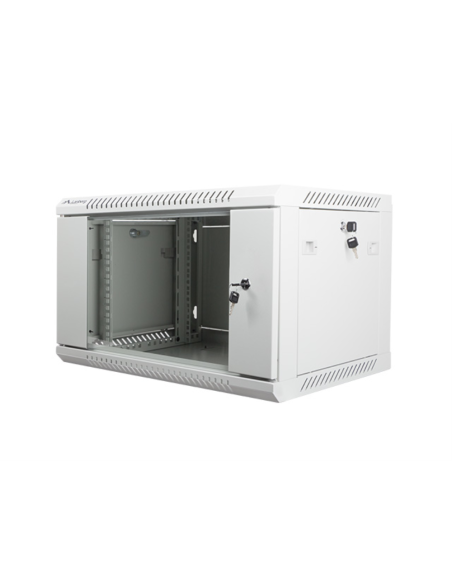 Lanberg WF01-6406-10S armario rack 6U Bastidor de pared Gris