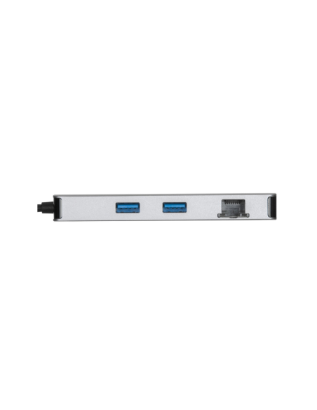 Targus DOCK423EU base para portátil y replicador de puertos Alámbrico USB 3.2 Gen 1 (3.1 Gen 1) Type-C Plata