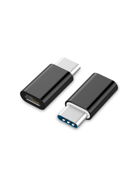 Gembird A-USB2-CMmF-01 USB Type-C Micro USB Negro