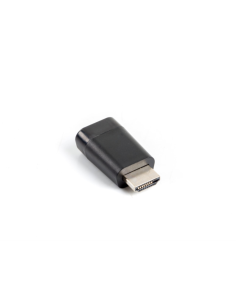 Lanberg AD-0016-BK cambiador de género para cable VGA HDMI Negro