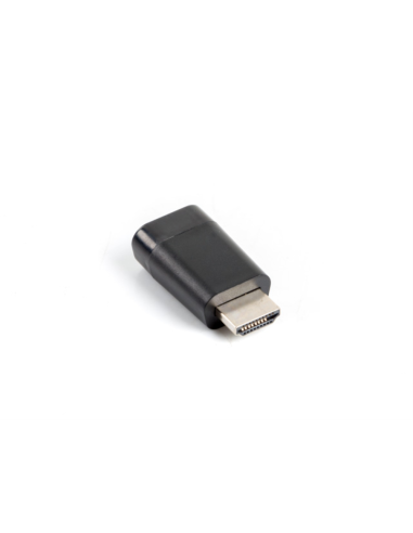 Lanberg AD-0016-BK cambiador de género para cable VGA HDMI Negro