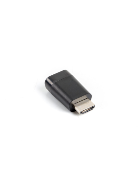 Lanberg AD-0016-BK cambiador de género para cable VGA HDMI Negro