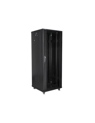 Lanberg FF01-6632-12B armario rack 32U Rack o bastidor independiente Negro