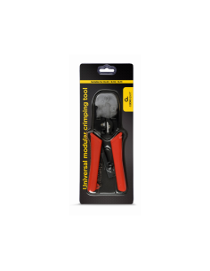 Gembird T-WC-02 crimpadora Negro, Naranja