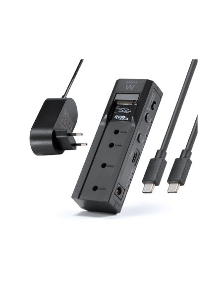 Ewent EW7065 caja para disco duro externo Carcasa de disco duro/SSD Negro 2.5/3.5"