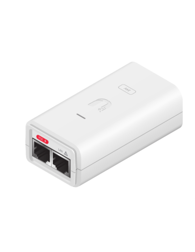 Ubiquiti POE-24-12W-G-WH adaptador e inyector de PoE Gigabit Ethernet 24 V