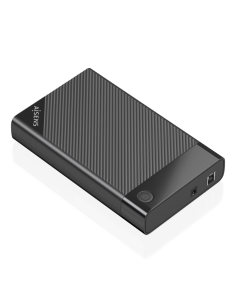 AISENS ASE-3529B caja para disco duro externo Caja de disco duro (HDD) Negro 3.5"