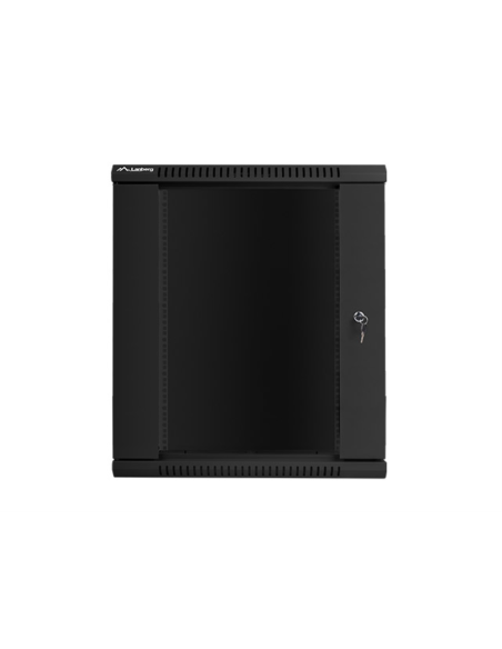 Lanberg WF01-6415-10B armario rack 15U Bastidor de pared Negro