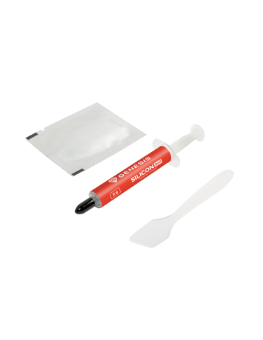 GENESIS Silicon 900 compuesto disipador de calor Pasta térmica 12,8 W/m·K 2 g