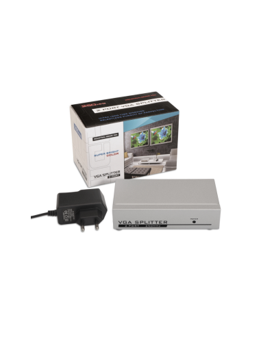 AISENS A116-0084 divisor de video VGA 2x VGA