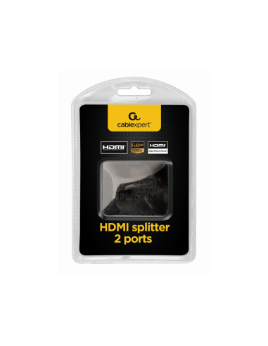 Gembird DSP-2PH4-03 divisor de video HDMI 2x HDMI
