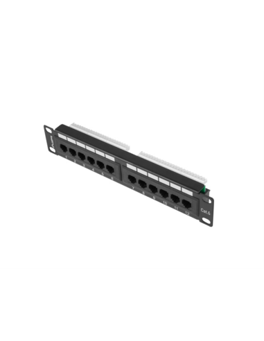 Lanberg PPU6-9012-B panel de parcheo