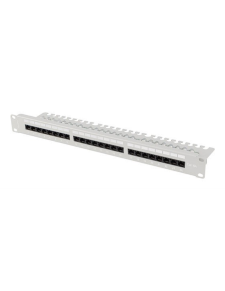 Lanberg PPUA-1124-S panel de parcheo 1U