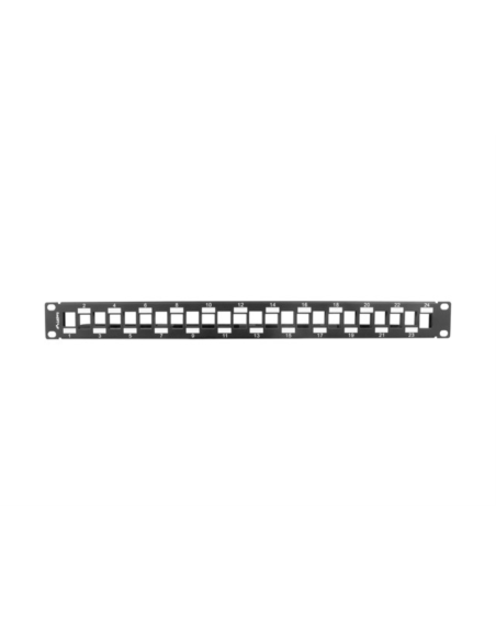 Lanberg PPKS-1224-B panel de parcheo 1U