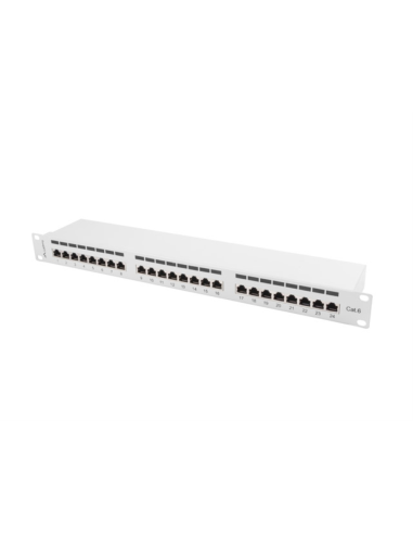 Lanberg PPS6-1024-S panel de parcheo 1U