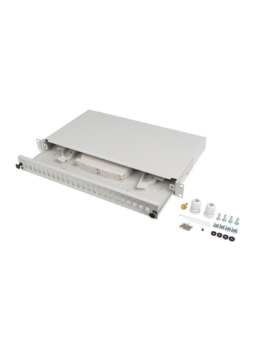 Lanberg FOP1-24SS-LDS panel de parcheo 1U