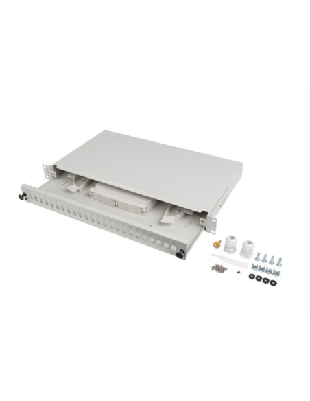 Lanberg FOP1-24SS-LDS panel de parcheo 1U
