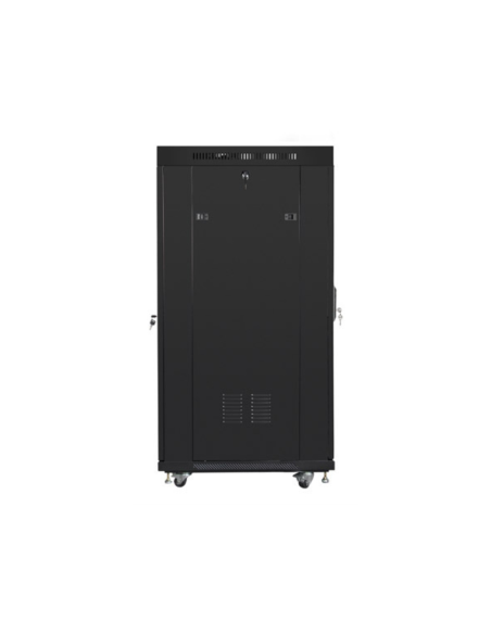 Lanberg FF01-6827-23BL armario rack 27U Rack o bastidor independiente Negro