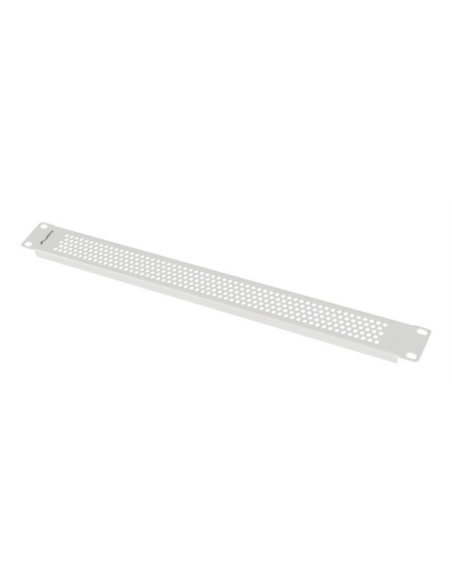 Lanberg Zaslepka do szaf 19 1U perforowana szara Panel ciego