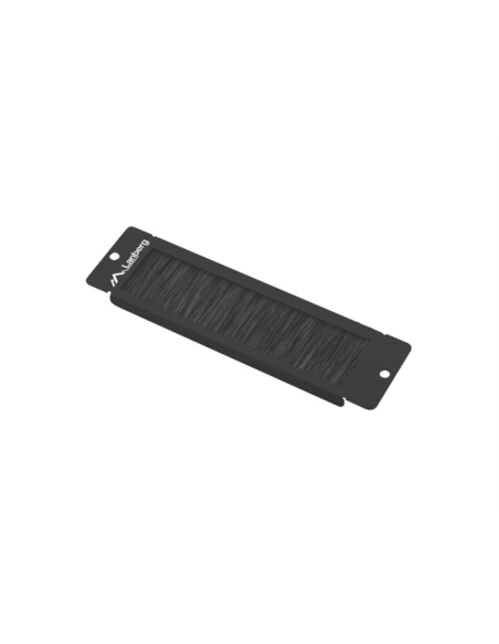 Lanberg AK-1104-B accesorio de bastidor Panel pasacables con cepillo