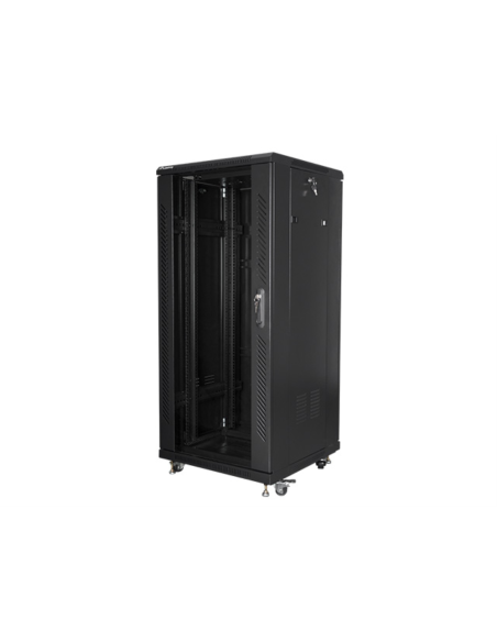 Lanberg FF01-6627-12B armario rack 27U Rack o bastidor independiente Negro