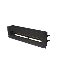 Lanberg AK-VDP103-B accesorio de bastidor Panel de gestión de cables