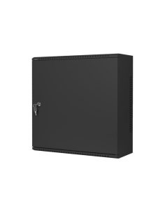 Lanberg WAF1-5203-06-00B armario rack 6U Bastidor de pared Negro