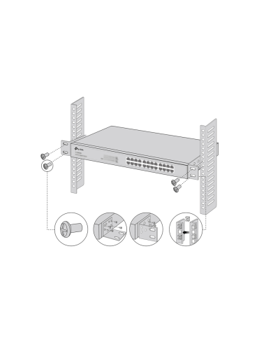 TP-Link Omada RackMount Kit-13 Kit de montaje
