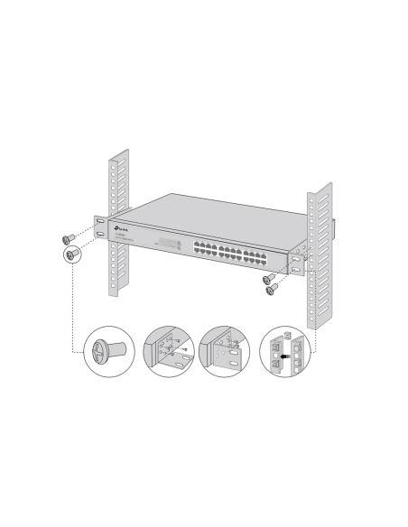 TP-Link Omada RackMount Kit-13 Kit de montaje