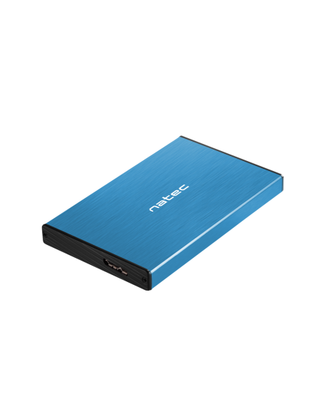 NATEC Rhino GO Carcasa de disco duro/SSD Azul 2.5"