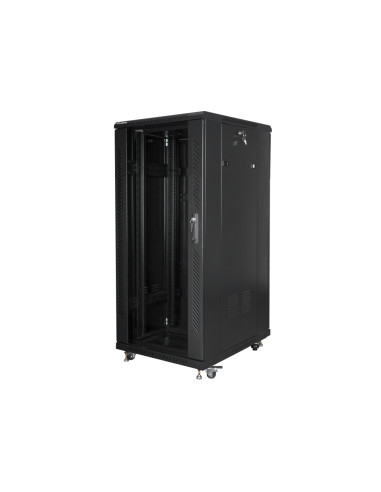 Lanberg FF01-6827-12BL armario rack 27U Rack o bastidor independiente Negro
