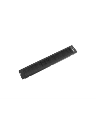 Lanberg AK-1105-B accesorio de bastidor Panel pasacables con cepillo