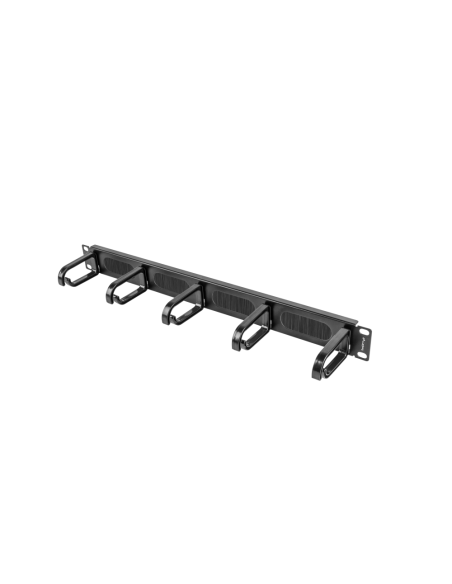 Lanberg AK-1203-B accesorio de bastidor Panel pasacables con cepillo