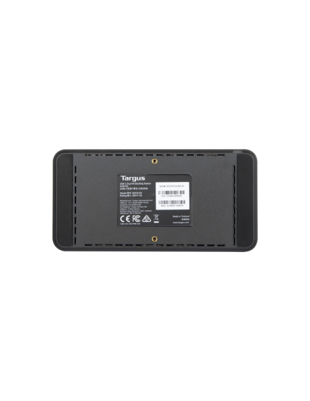 Targus DOCK310EUZ base para portátil y replicador de puertos Alámbrico USB 3.2 Gen 1 (3.1 Gen 1) Type-C Negro