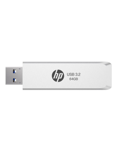 HP HPFD819W-A-64 unidad flash USB 64 GB USB tipo A 3.2 Gen 2 (3.1 Gen 2) Plata