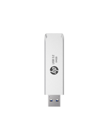 HP HPFD819W-A-64 unidad flash USB 64 GB USB tipo A 3.2 Gen 2 (3.1 Gen 2) Plata