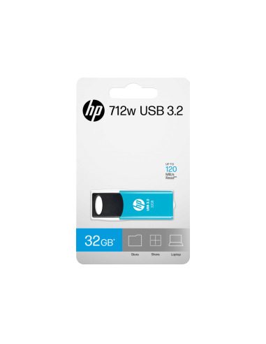 HP 712w unidad flash USB 32 GB USB tipo A 3.2 Gen 1 (3.1 Gen 1) Azul