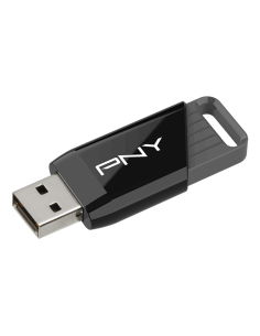 PNY Attaché X unidad flash USB 64 GB USB tipo A 3.2 Gen 1 (3.1 Gen 1) Negro