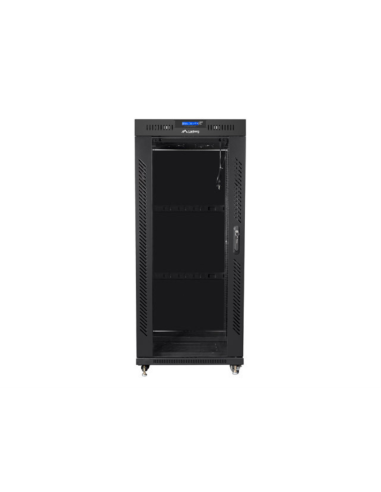 Lanberg FF01-8822-12BL armario rack 22U Rack o bastidor independiente Negro