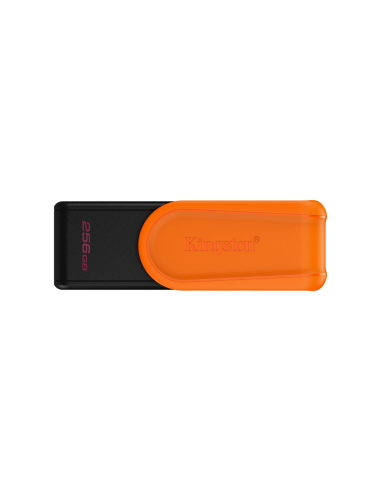 Kingston Technology DataTraveler 256GB Portable USB 3.2 Gen 1 Exodia S (Black/Orange)