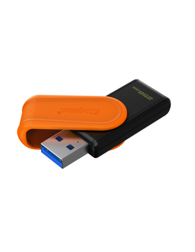 Kingston Technology DataTraveler 256GB Portable USB 3.2 Gen 1 Exodia S (Black/Orange)