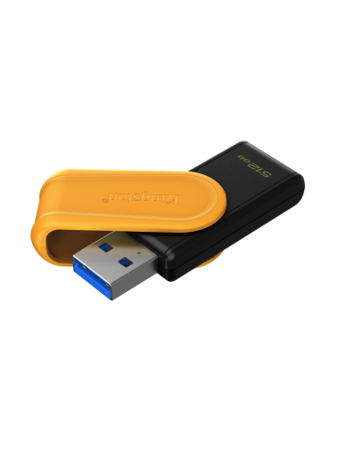 Kingston Technology DataTraveler 512GB Portable USB 3.2 Gen 1 Exodia S (Black/Yellow)